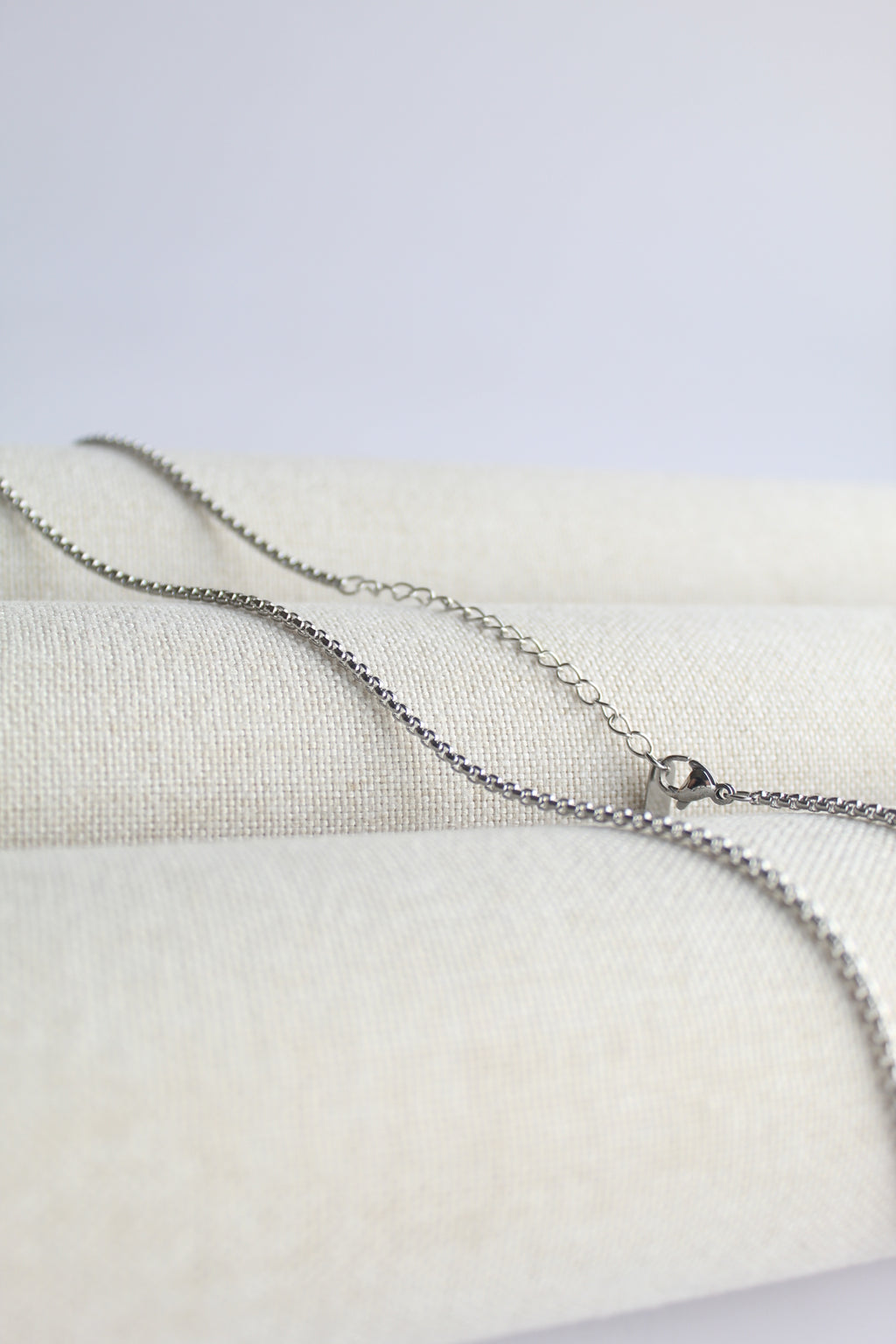 2mm Round Box Chain (SILVER)