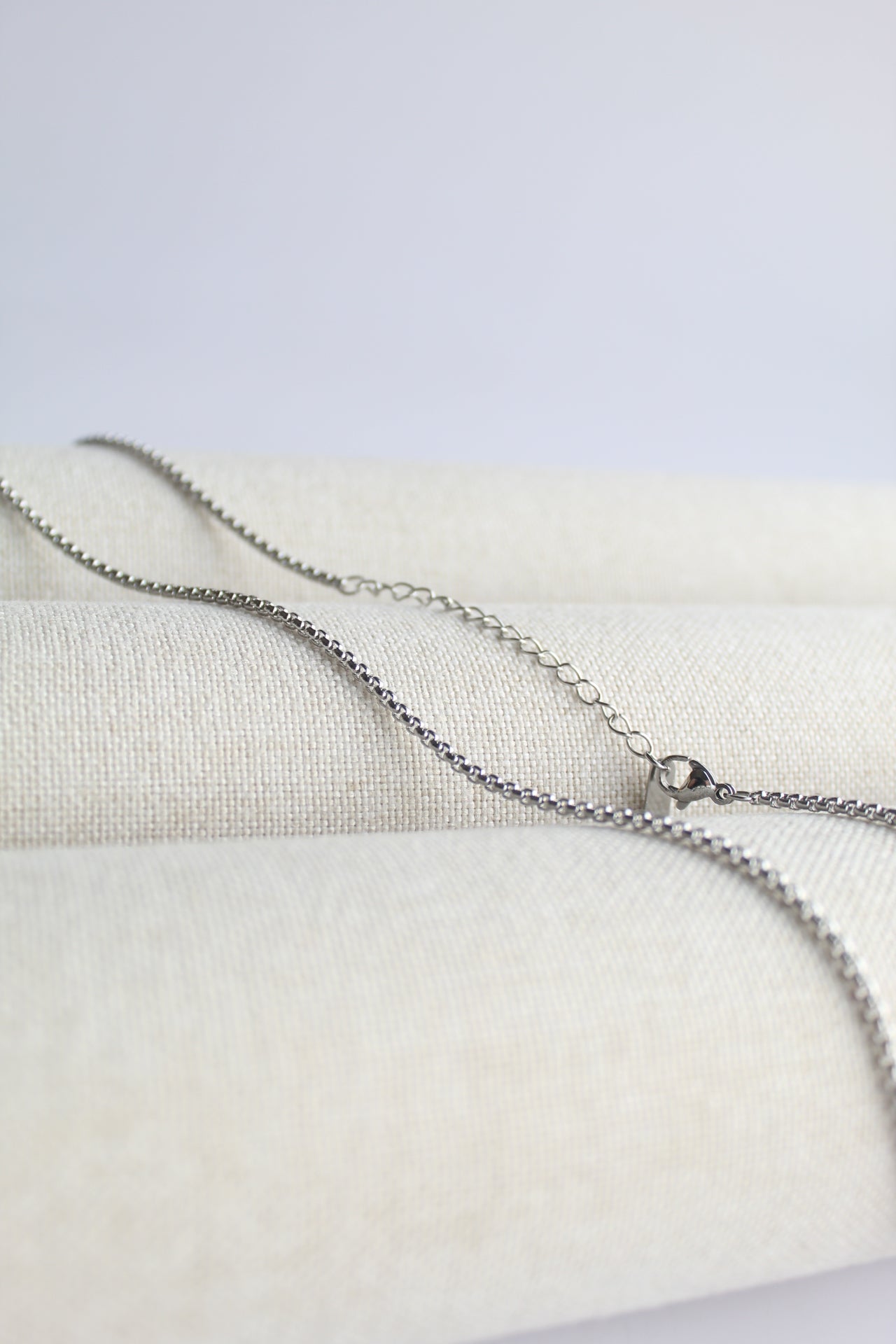 2mm Round Box Chain (SILVER)