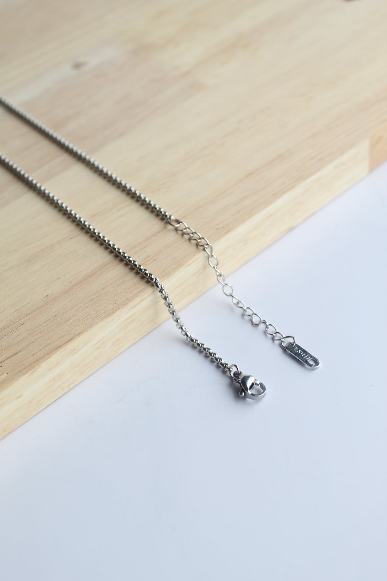 2mm Round Box Chain (SILVER)