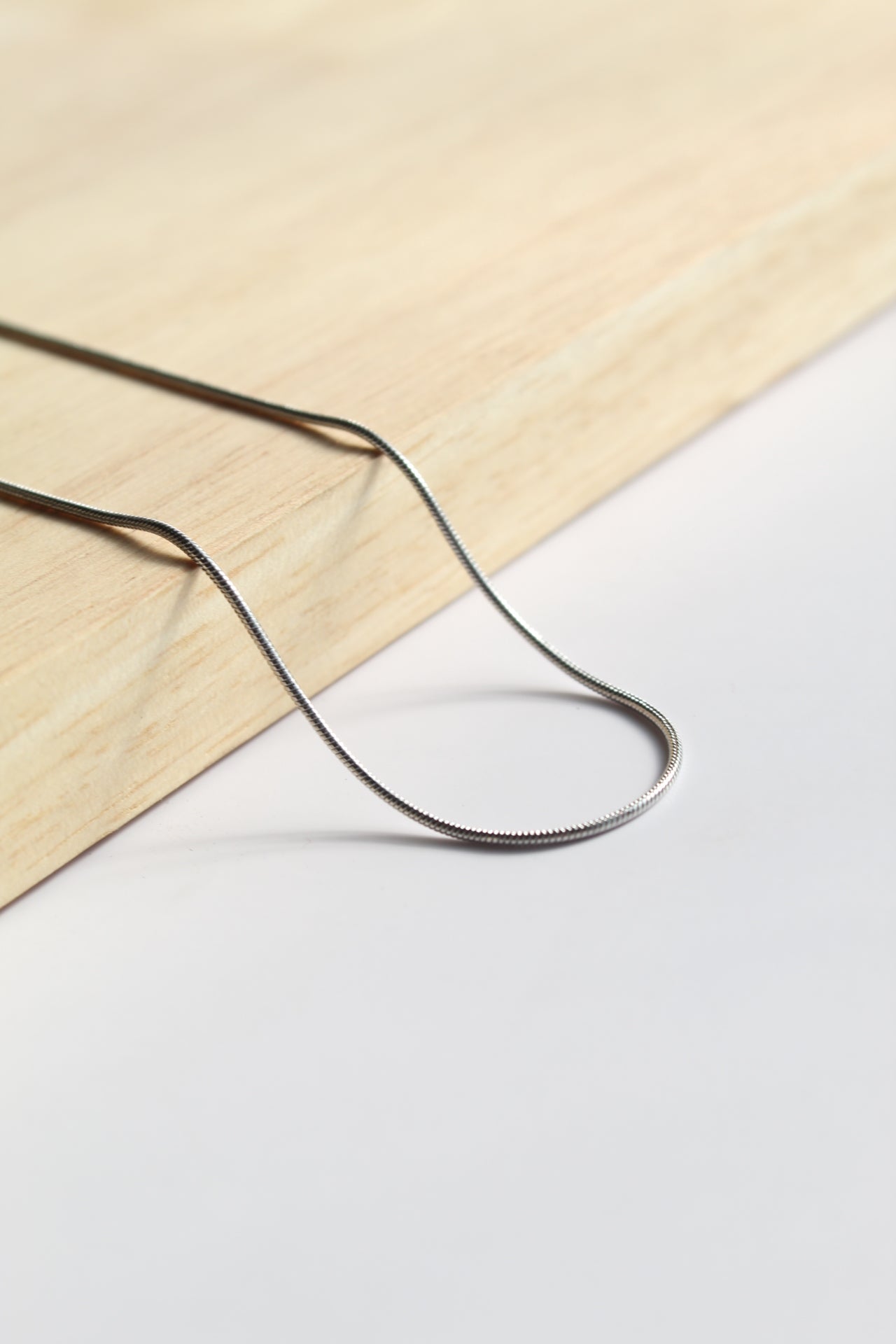 1mm Snake Chain (SILVER)