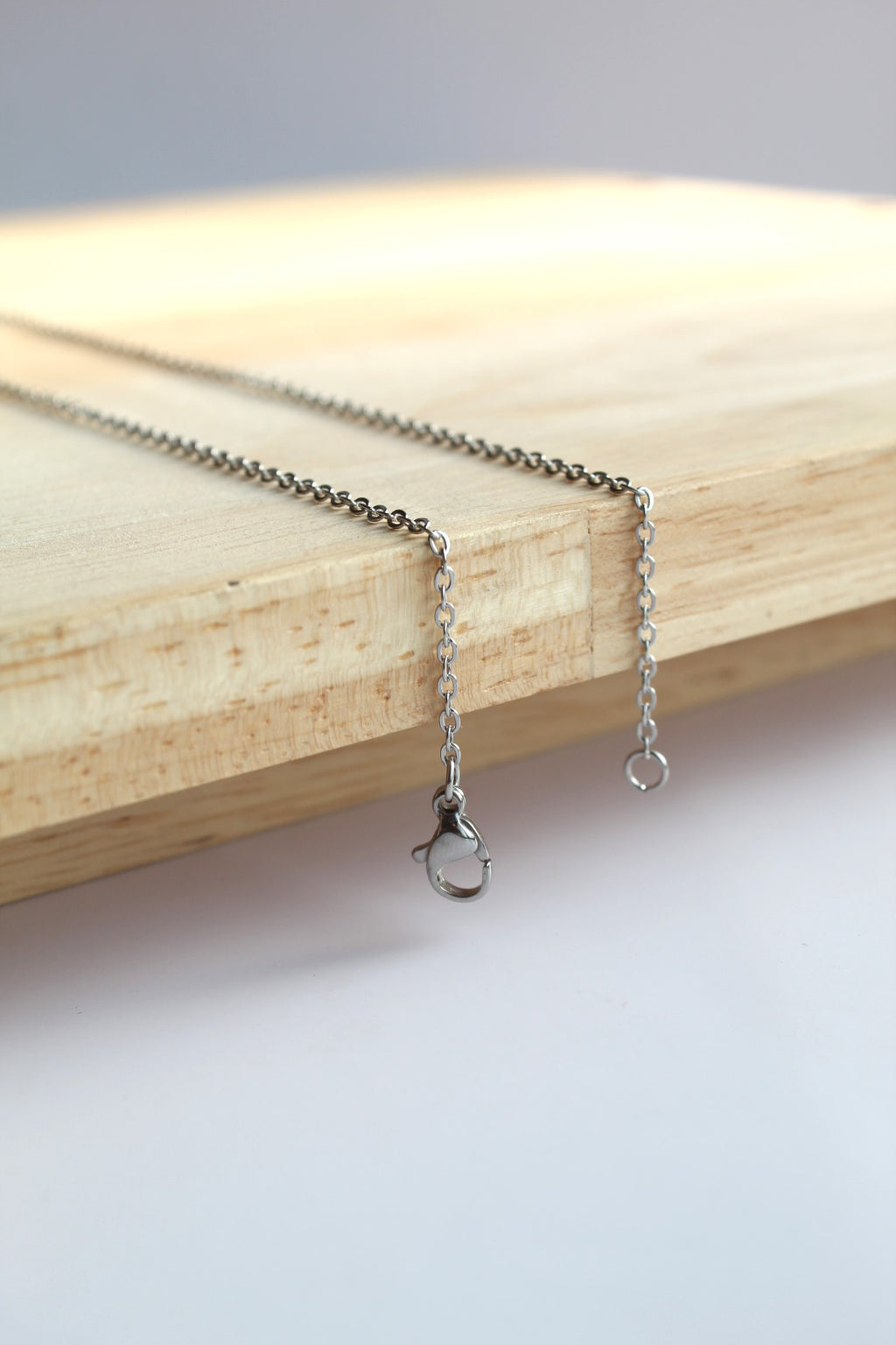 1.7mm Flat Link Chain (Silver)