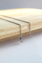 1.7mm Flat Link Chain (Silver)