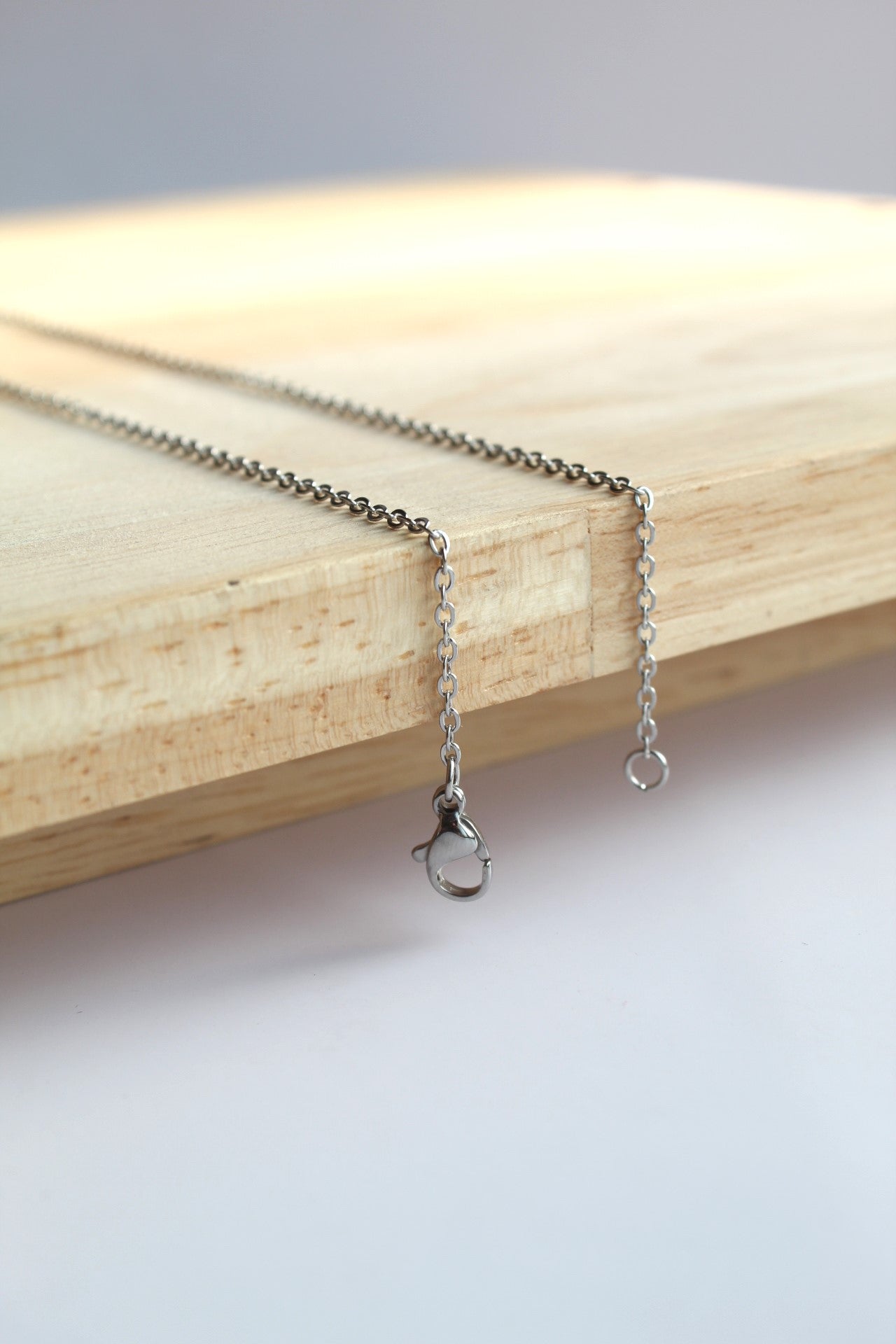 1.7mm Flat Link Chain (Silver)