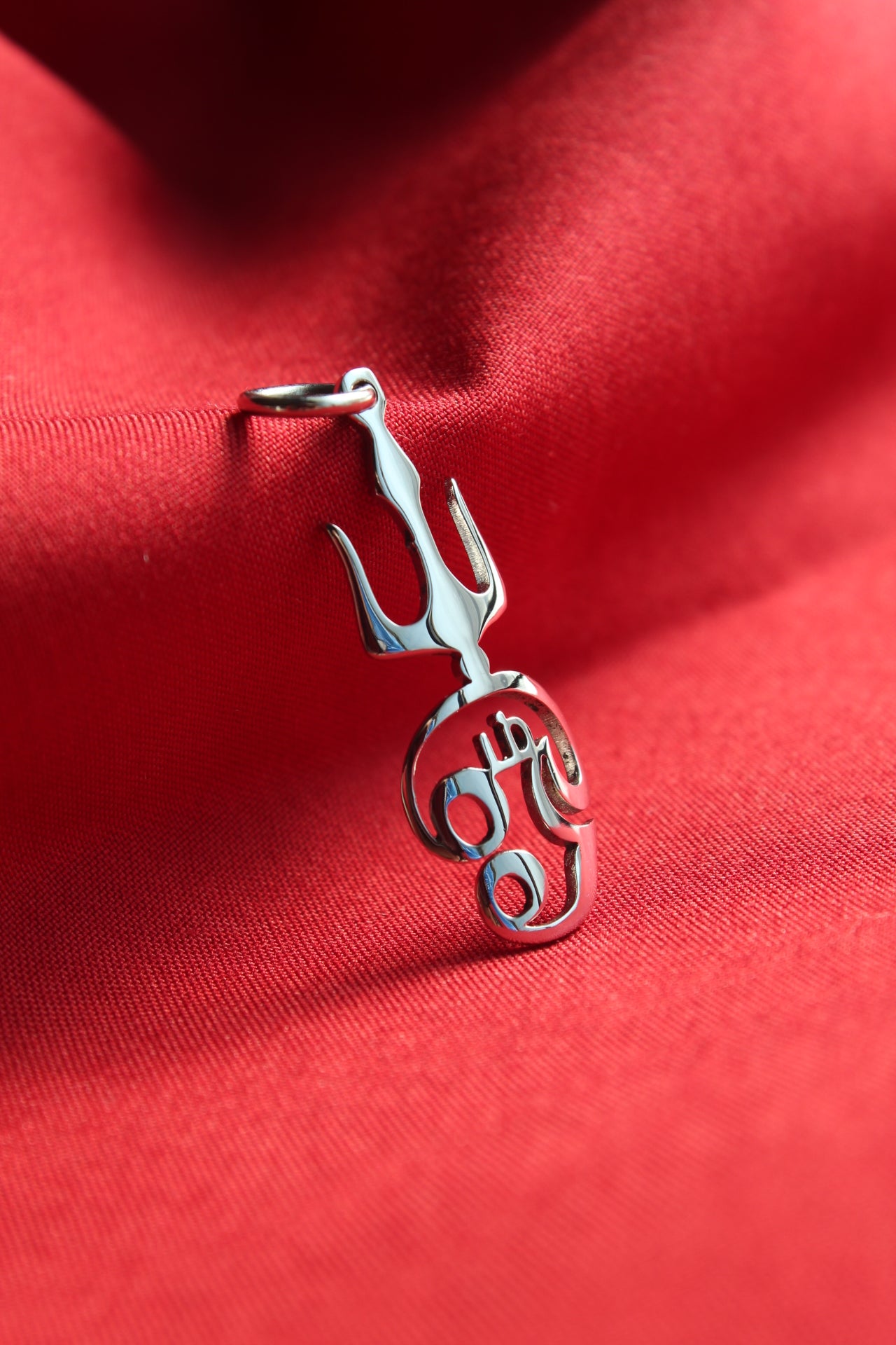 TAMIL Trishul OM Pendant