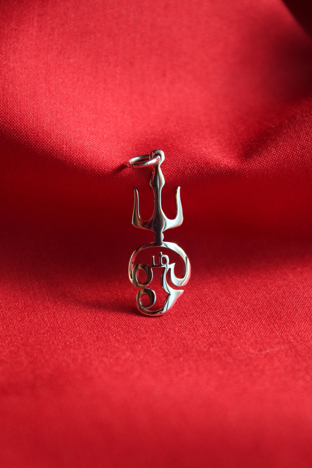 TAMIL Trishul OM Pendant
