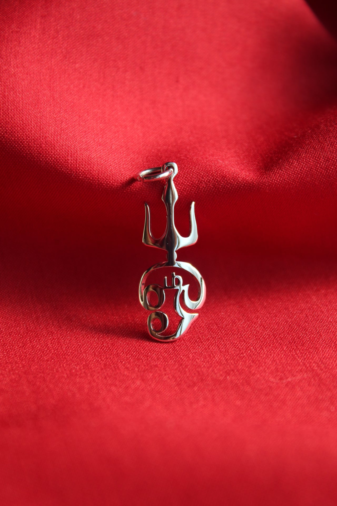 TAMIL Trishul OM Pendant
