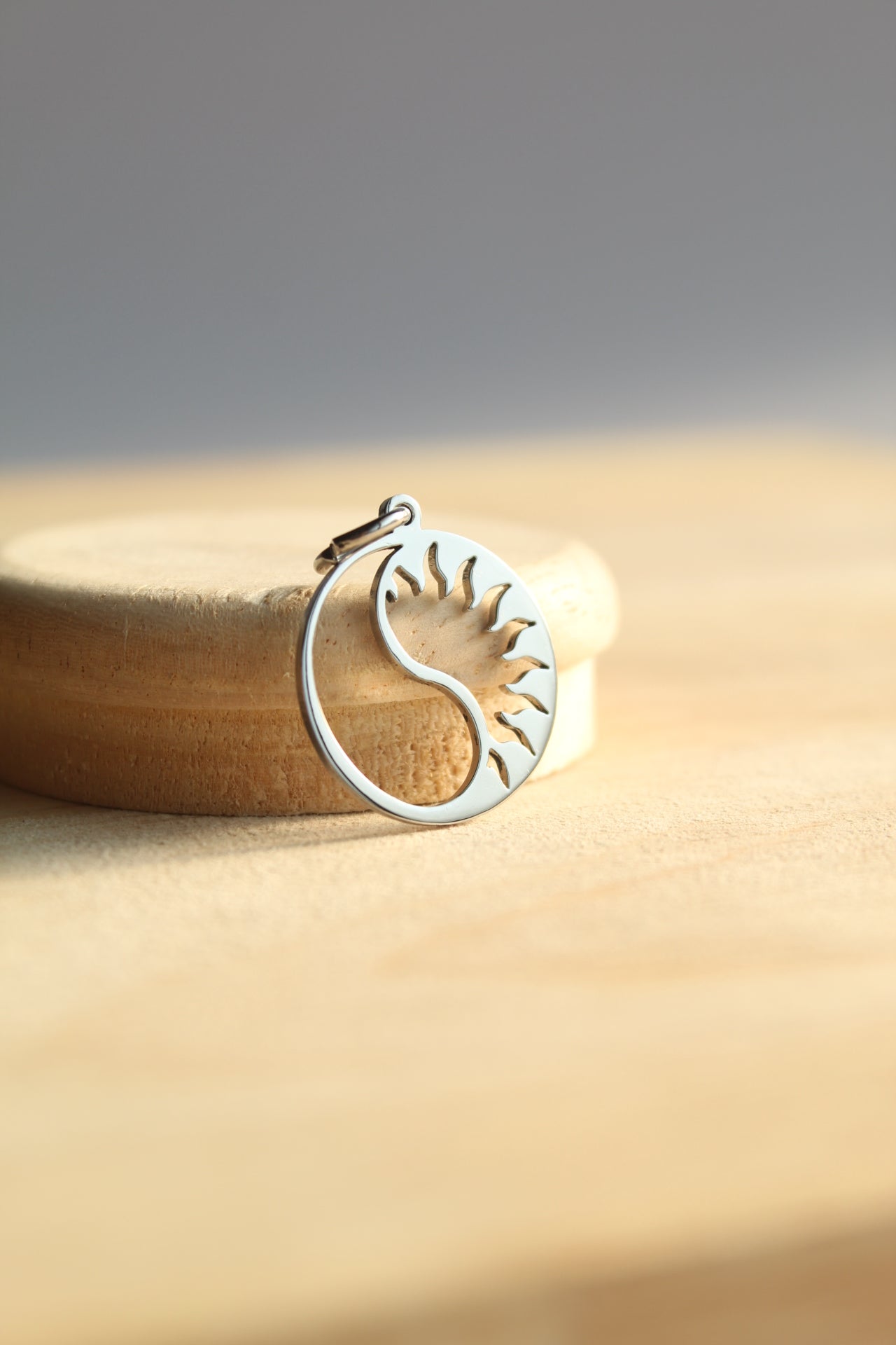Yin Yang Sunflare Pendant