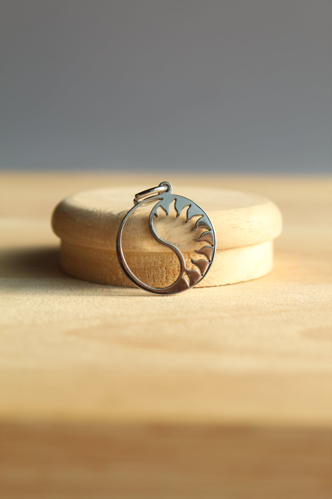 Yin Yang Sunflare Pendant