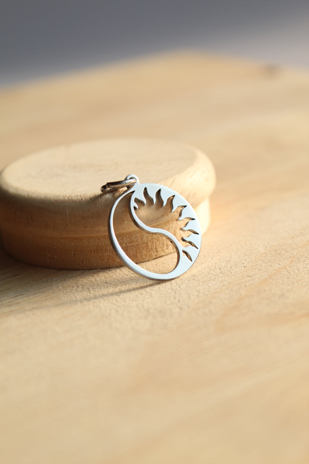 Yin Yang Sunflare Pendant