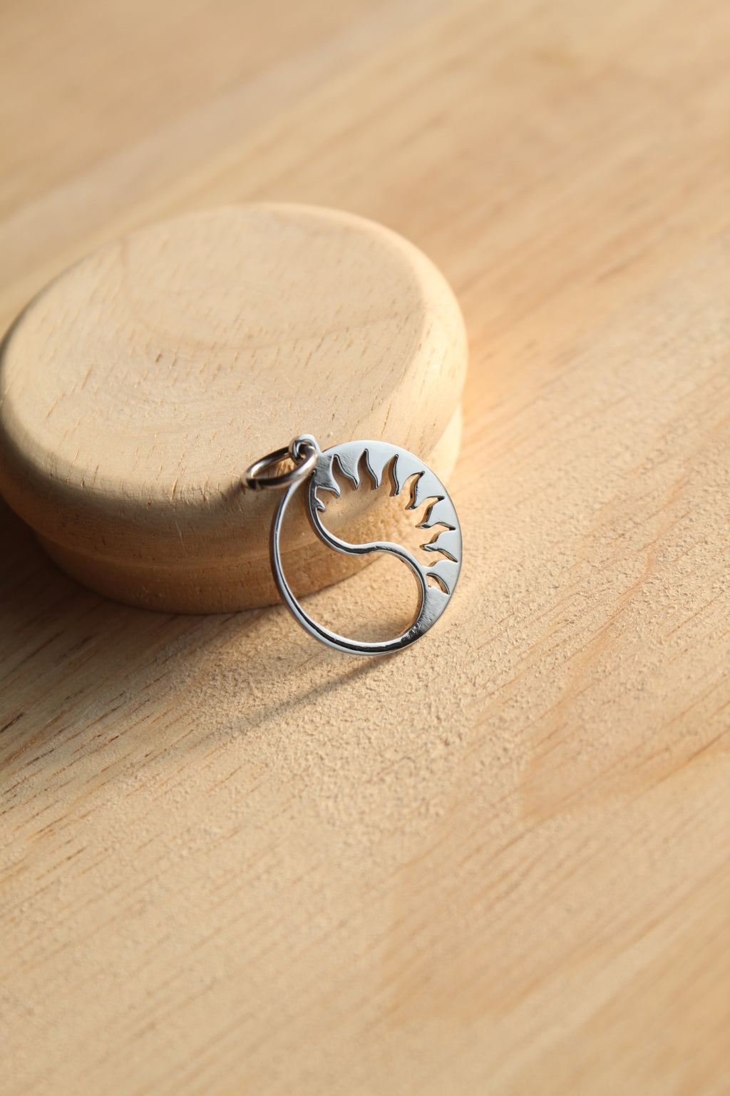 Yin Yang Sunflare Pendant