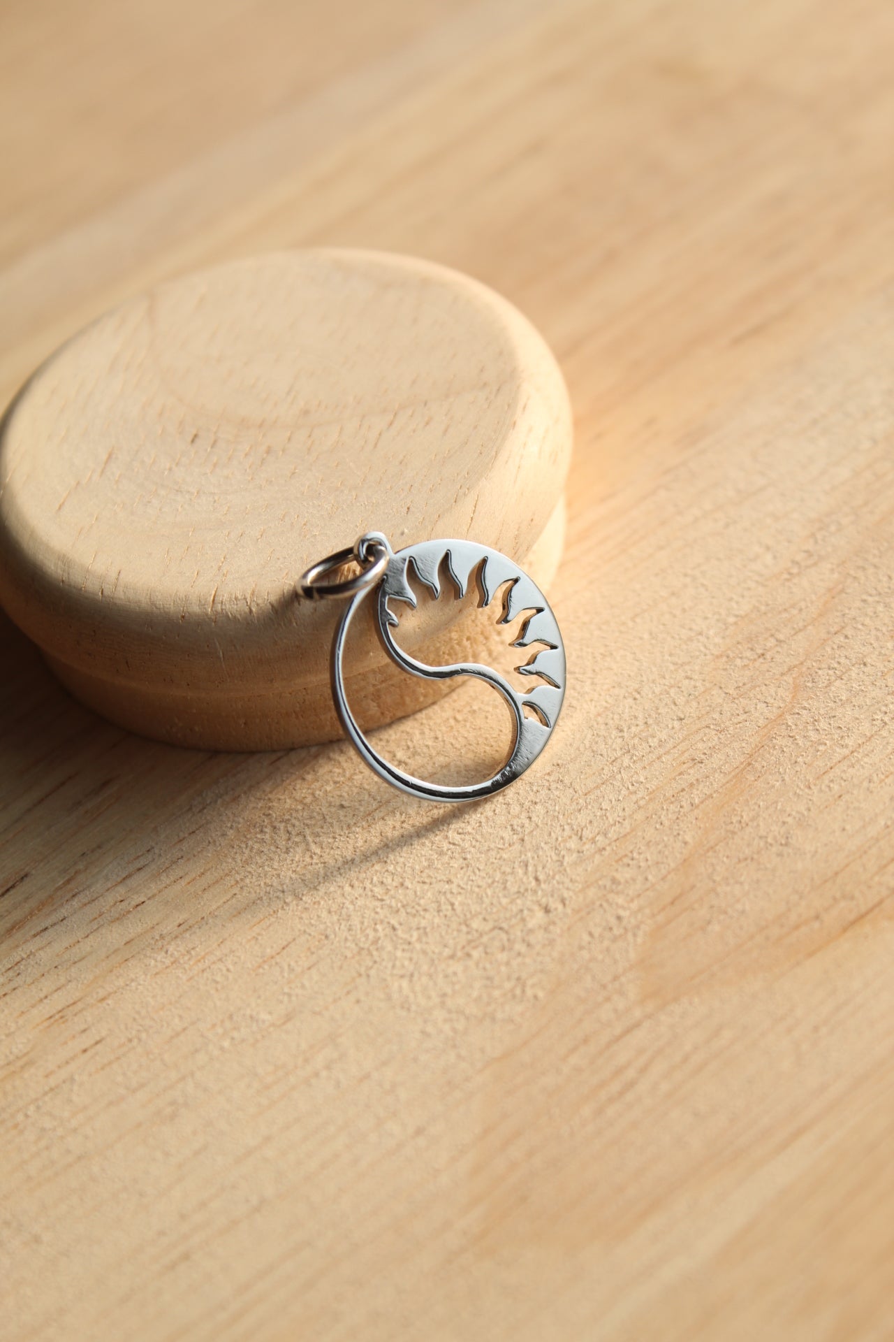 Yin Yang Sunflare Pendant
