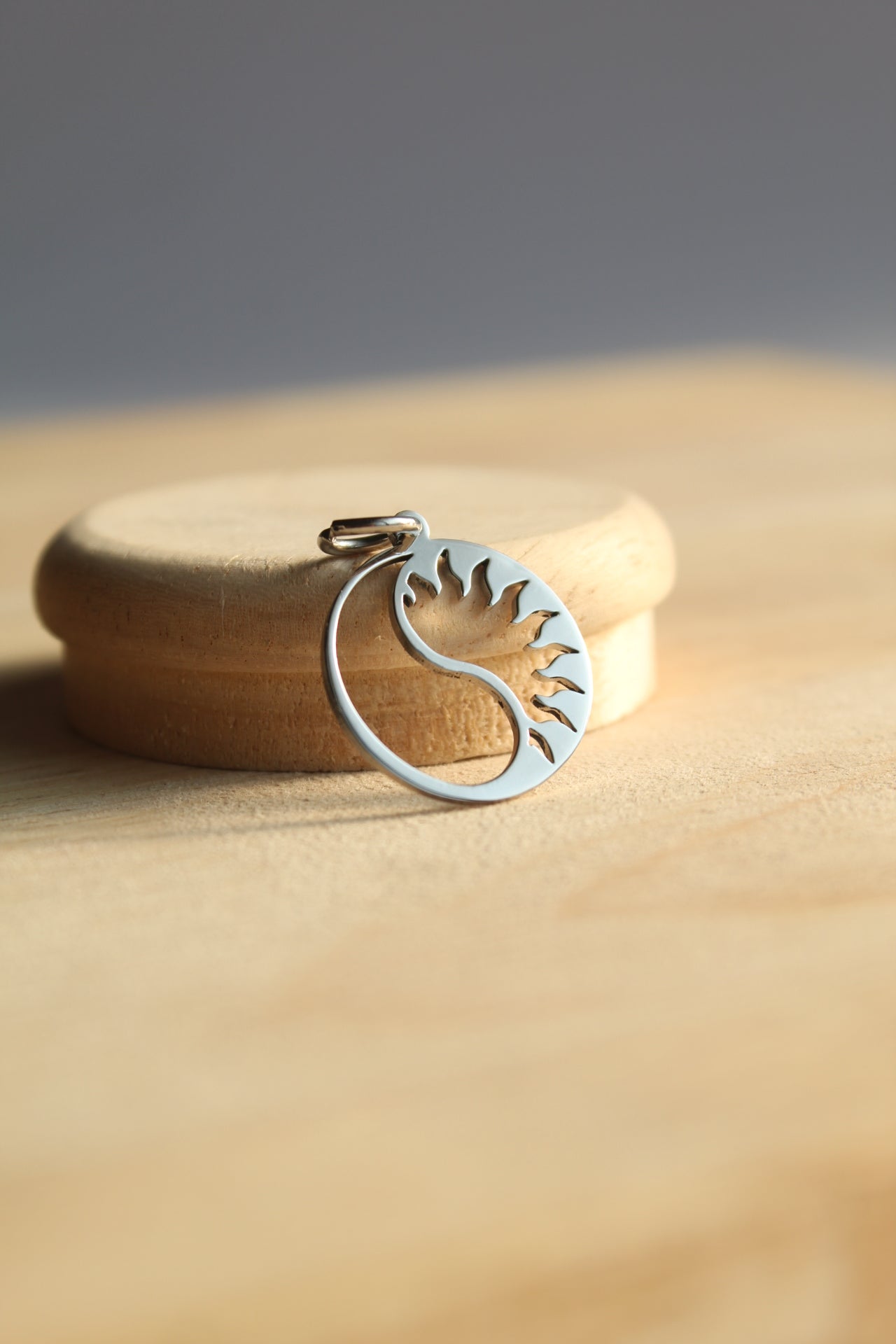 Yin Yang Sunflare Pendant