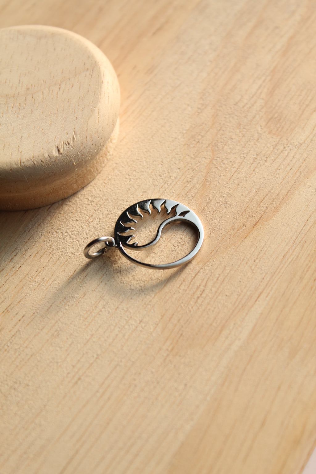 Yin Yang Sunflare Pendant
