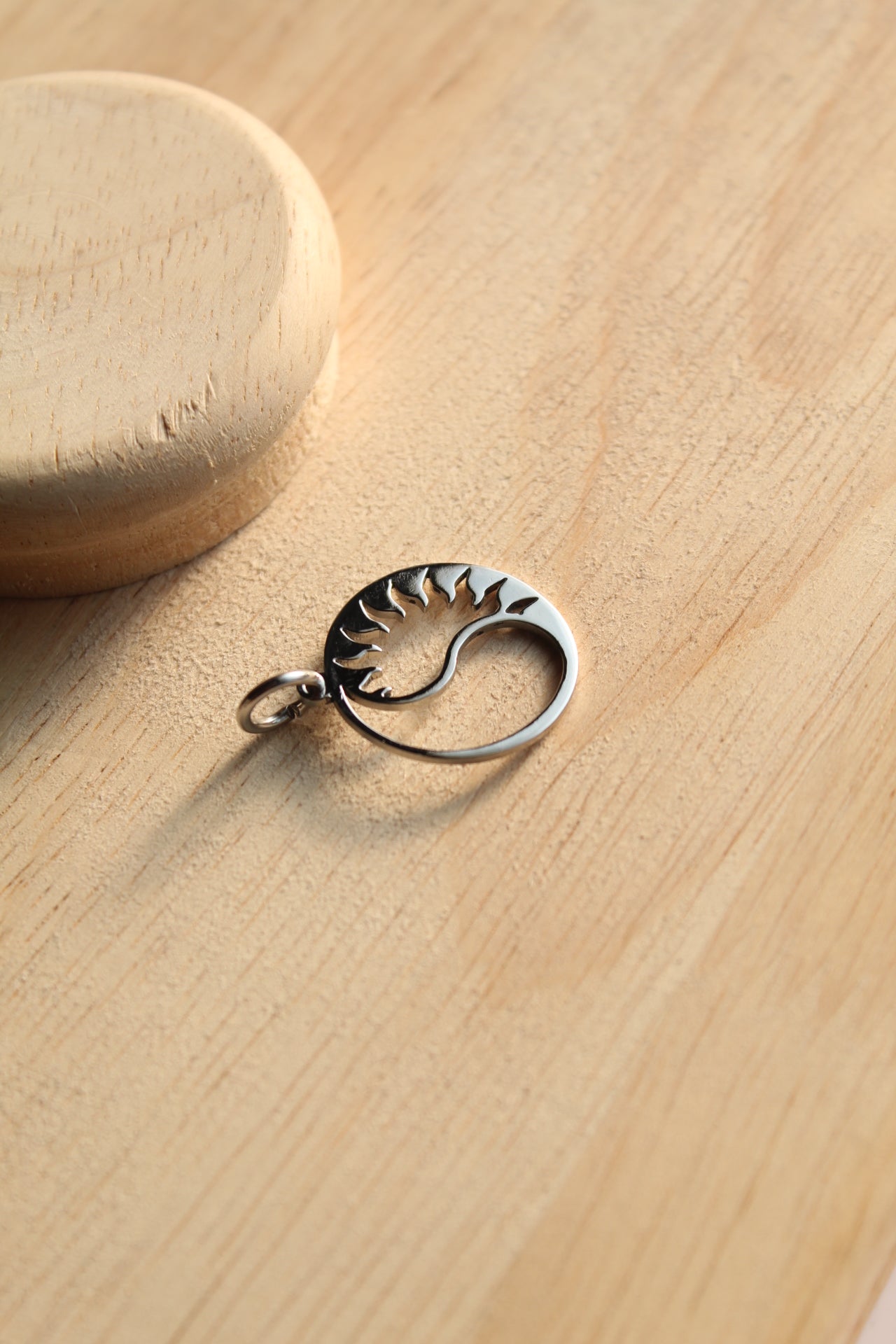 Yin Yang Sunflare Pendant
