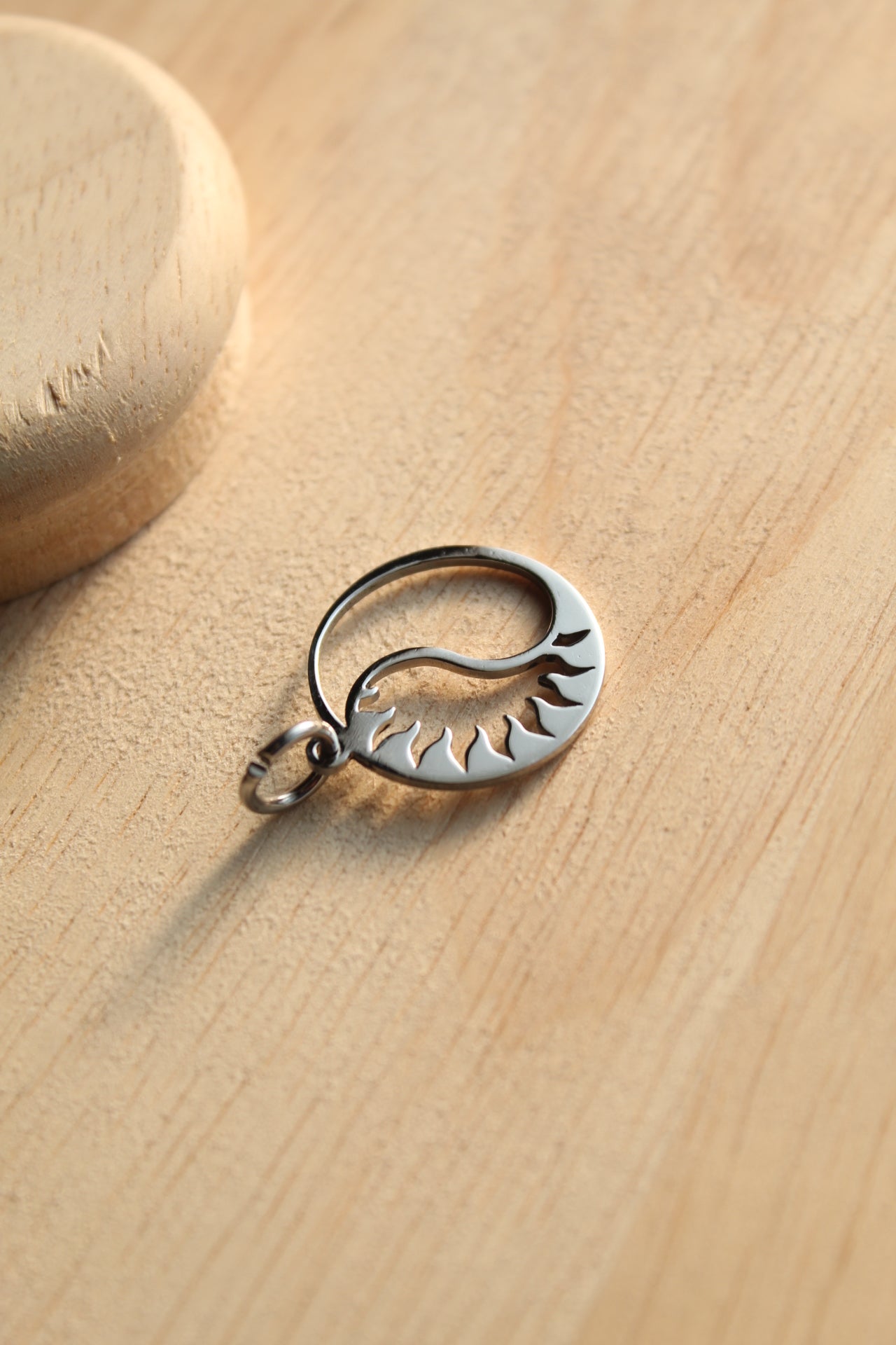 Yin Yang Sunflare Pendant