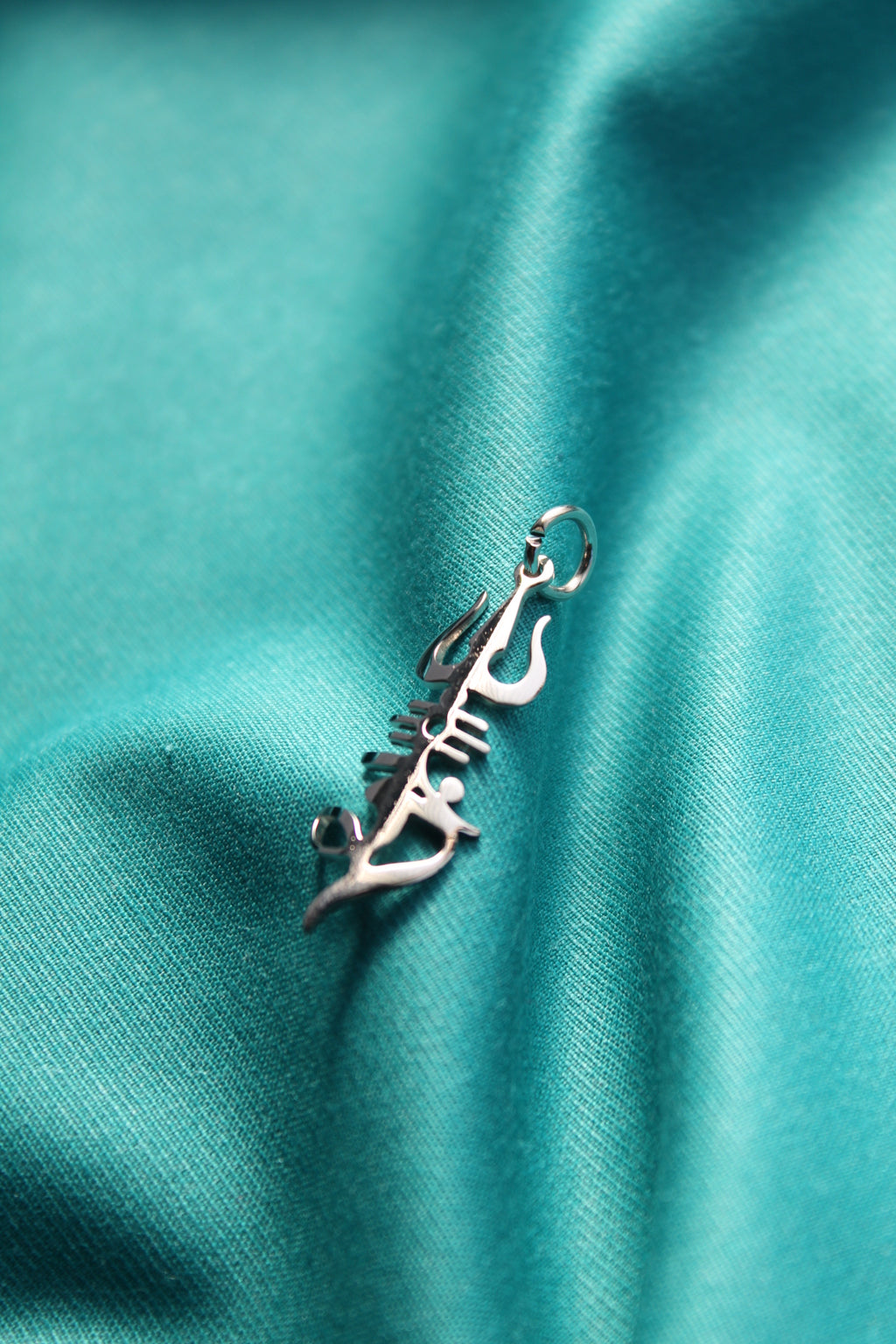 Trishul Tripundra Om Pendant