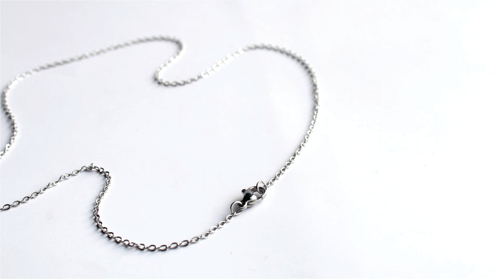 1.7mm Flat Link Chain (Silver)
