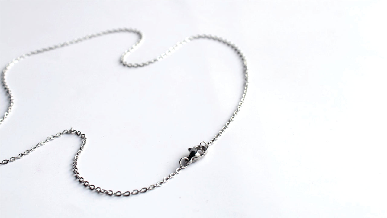 1.7mm Flat Link Chain (Silver)